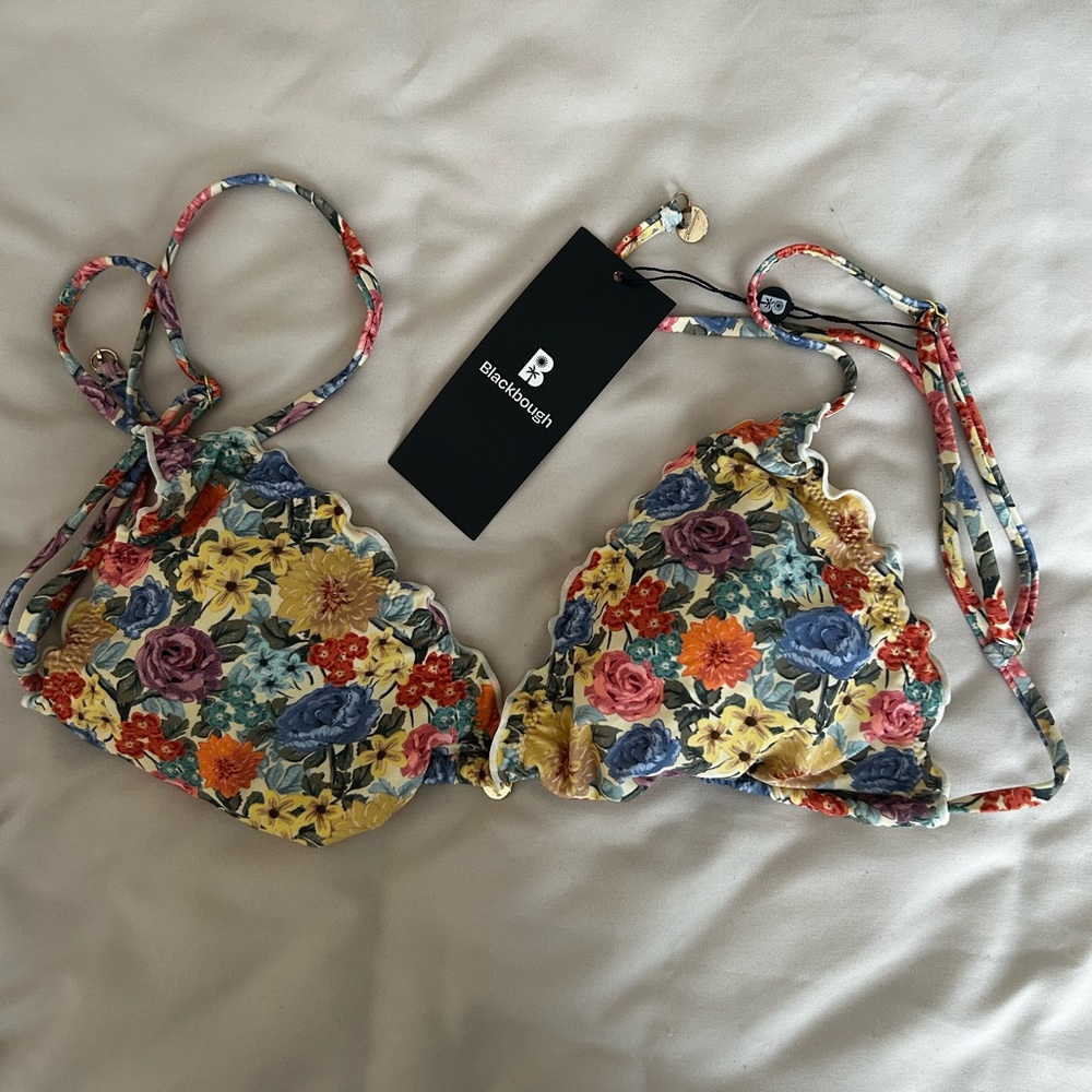 Blackbough Multicolor Floral Bikini Top